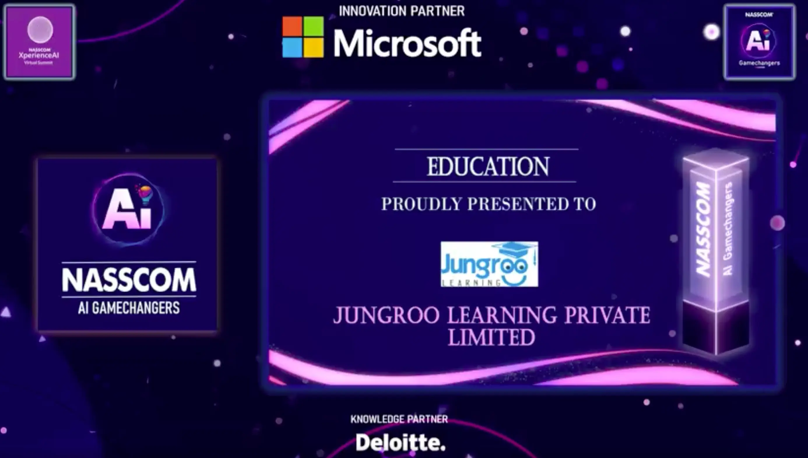 AI Game Changer Award