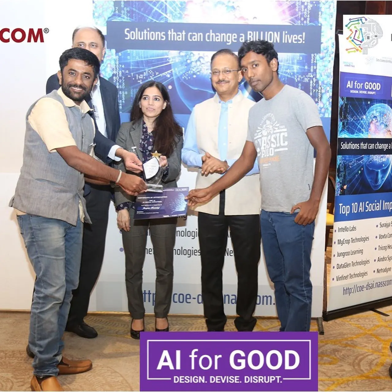 NASSCOM AI For Good Award